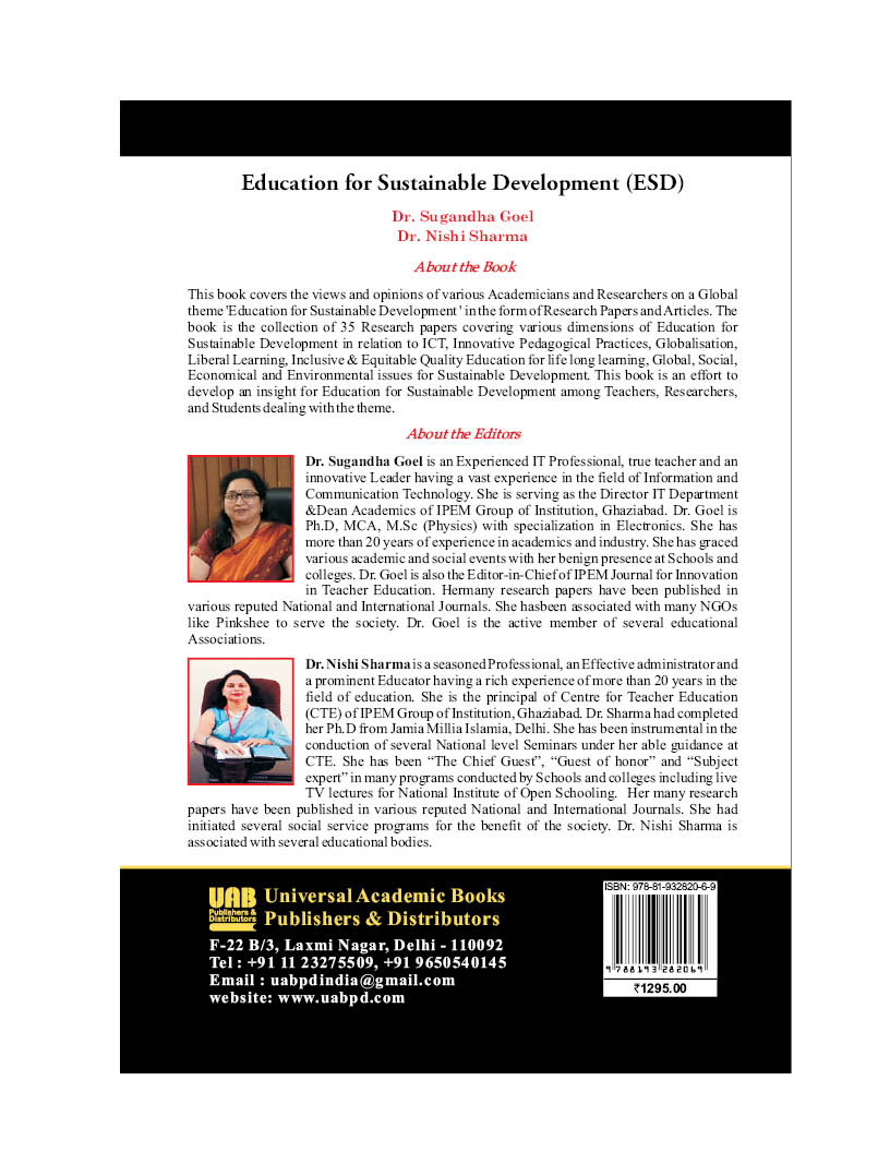 Education for Sustainable Development (ESD) (Hardcover) - Image 2